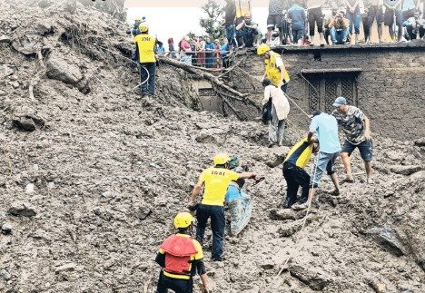उत्तराखंड में बादल फटना