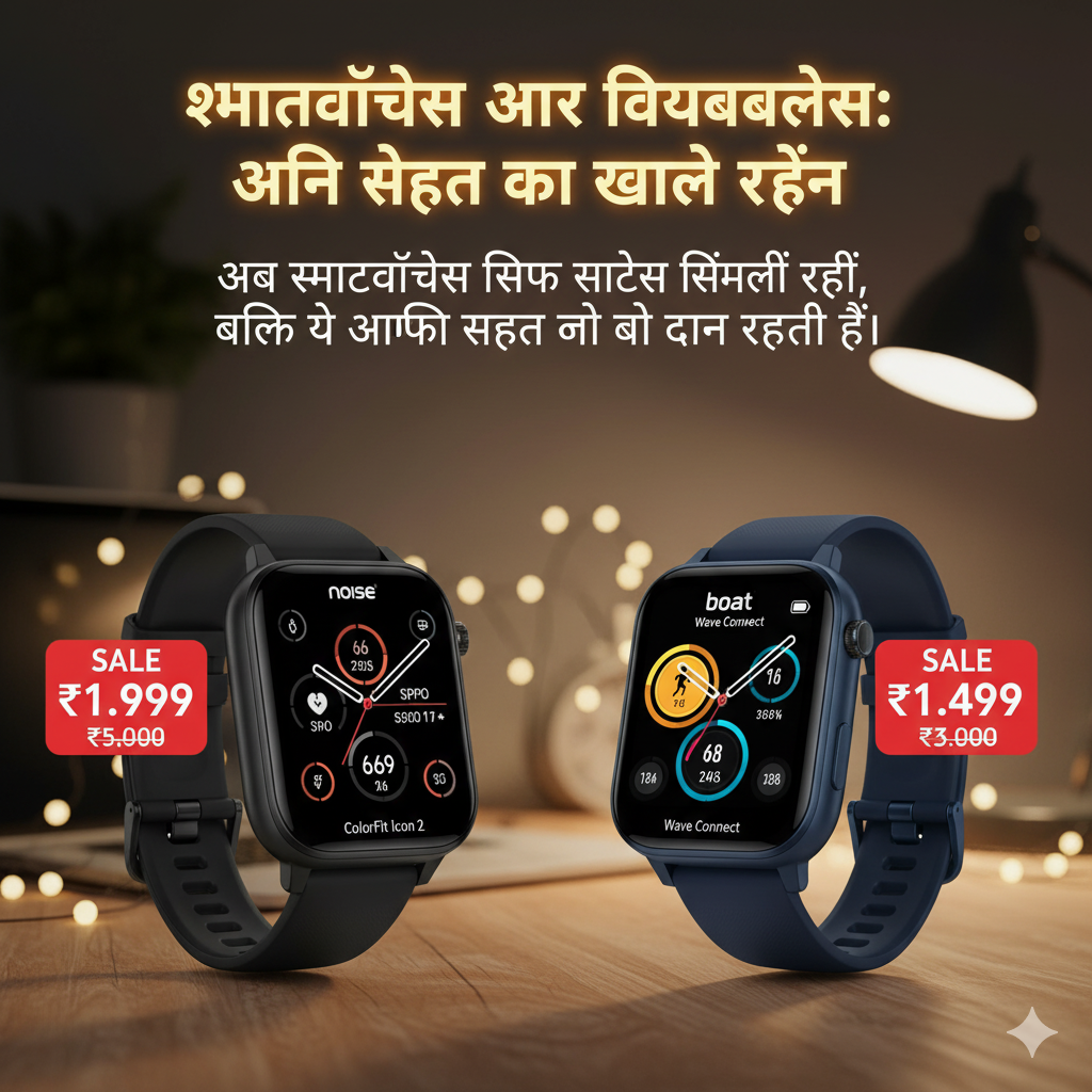 स्मार्टवॉच पर डील्स | Noise ColorFit | boAt Smartwatch
