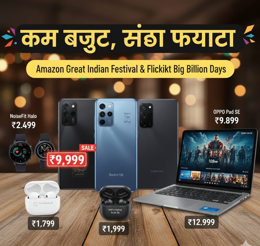 कम बजट स्मार्टफोन | ₹15000 से कम के फोन | Poco M6 Pro डील